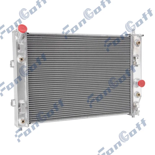 Ventilador de cubierta de radiador de aluminio de 4 filas para Chevy Corvette C6 2005-2013 5,3 6,0 6,2 L - Imagen 17 de 21