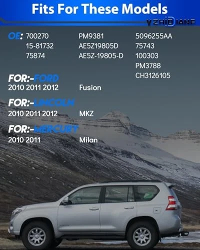 HVAC Heater Blower Motor for Ford Fusion, Lincoln MKZ, Mercury Milan 2010-2012 - Image 2 of 4