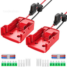 Power Wheel Adapter Compatible with Milwaukee 18V Battery 2 Packs  Power Wheel