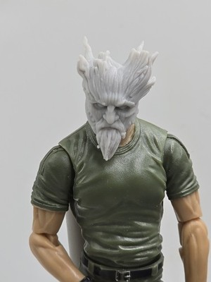 3d Printed GREEN KNIGHT HEAD 1:18 3 3/4''  25th Anniversary B124