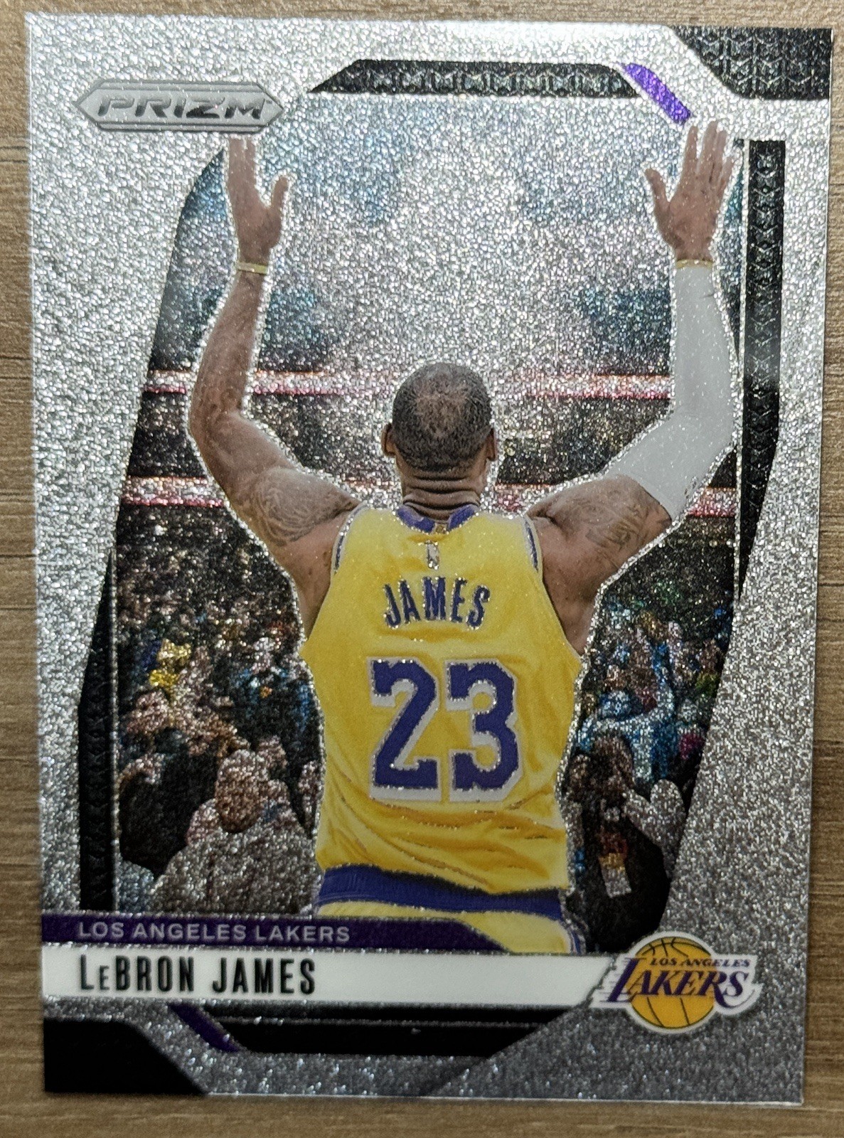 LEBRON JAMES Glitter PRIZM! 2024-25 PANINI PRIZM #130 Lakers