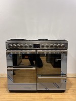 Dual Fuel Range Cooker Stoves Sterling Deluxe Stainless Steel