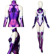 Blackfire Bodysuit Teen Titans Costume for adult kids ver.2