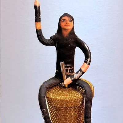 Michael Jackson Cosplay Doll Plush Stuffed Figure Abstract Joint Mobility Toy US