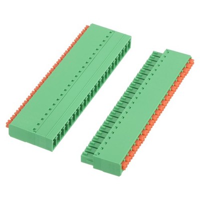 1 Set 22-Pin 3.81mm/0.15'' Pitch PCB Terminal Block Connectors Straight