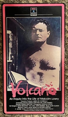 Volcano: An Inquiry into the Life of Malcolm Lowry - 1976 documentary VHS