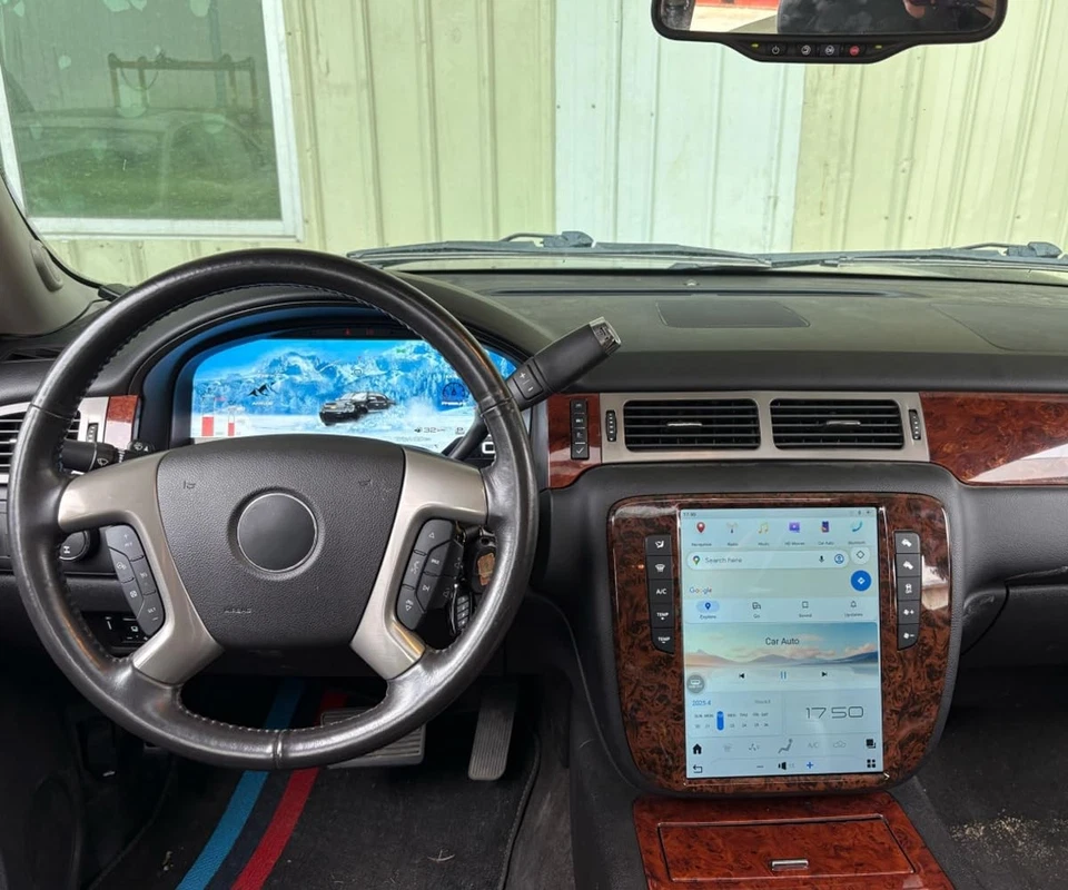 15" For GMC Yukon Chevrolet Silverado 2007-2013 Digital Gauge Cluster Instrument - Image 4 of 4