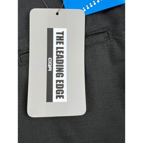 CQR Tactical Cargo Pants Men 36x34 Black NWT Ripstop Outdoor Work Combat Hiking - Imagen 3 de 13