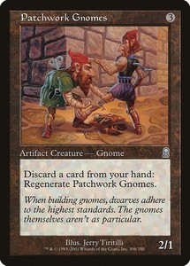 Patchwork Gnomes #306 Odyssey Foil Uncommon