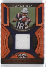 2025 Certified New Generation Jerseys Mirror Orange 154/249 Kyle Williams 5y7