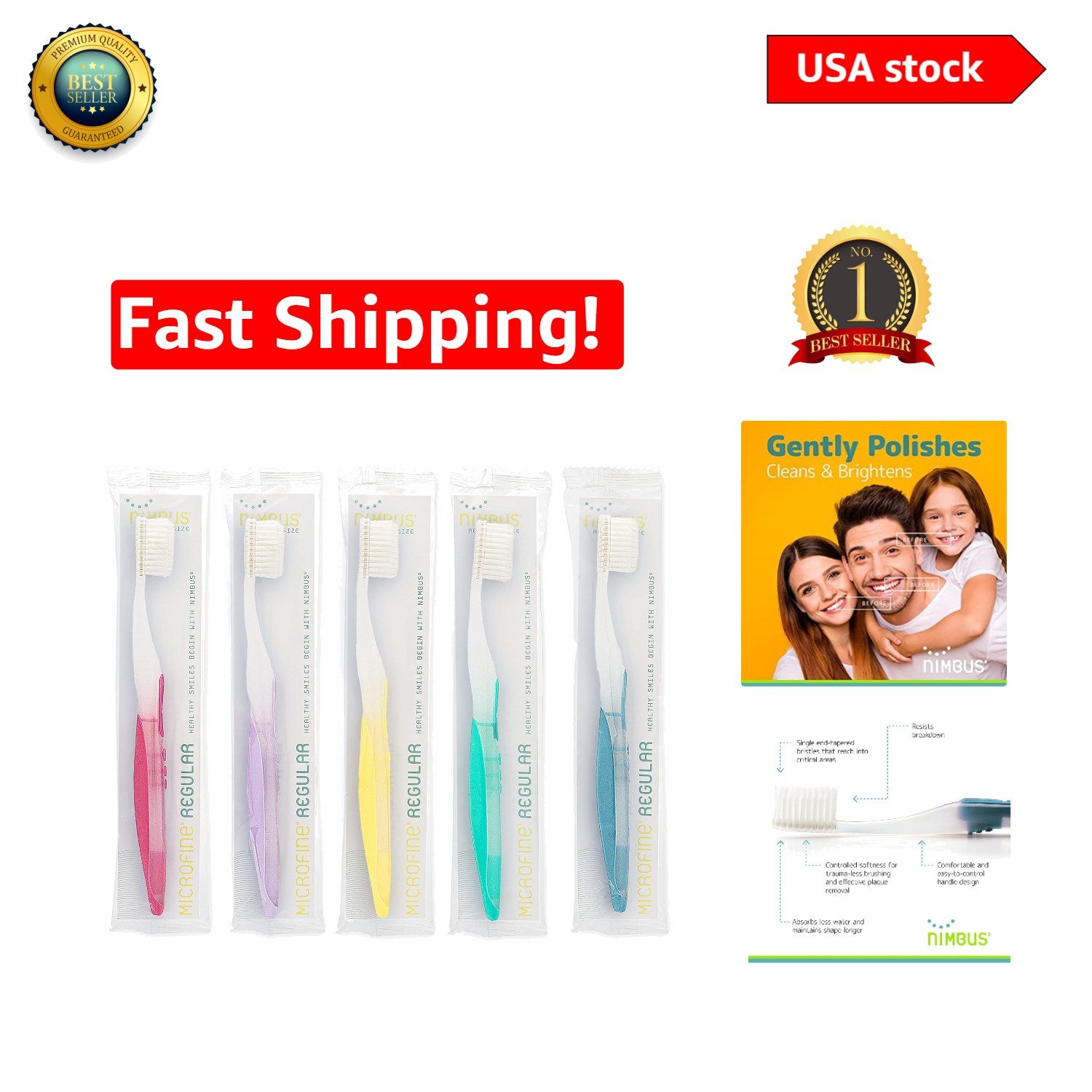 Extra Soft Toothbrush Pack - Periodontist Designed for Sensi
