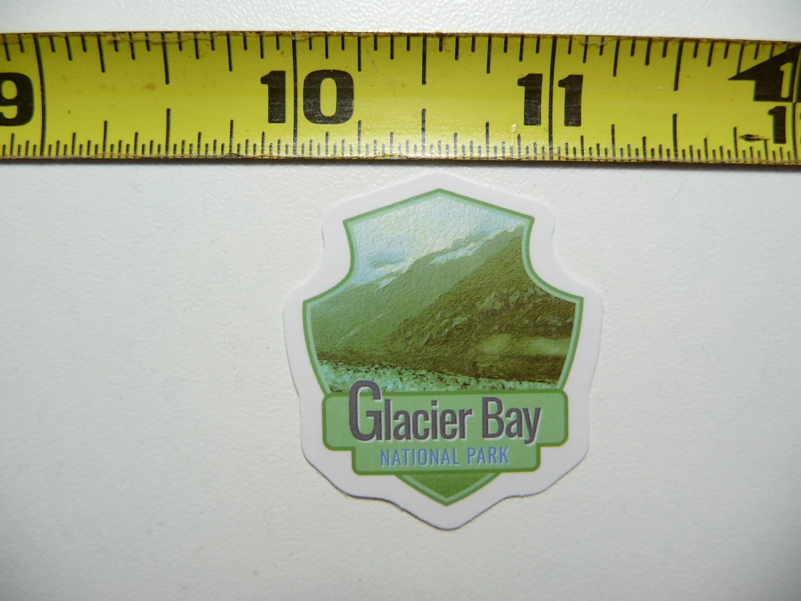 Tiny Glacier Bay Alaska #1 Small Sticker Decal National Park Collectible
