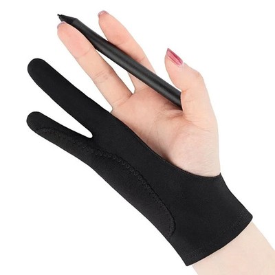 2-Finger Antitouch Handschuh für Tablet Stylus Digital Painting Schutz