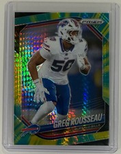 2025 Panini Prizm Greg Rousseau Hyper #/200 Bills