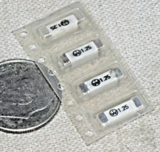 4 WICKMANN 3M TELECOM TELELINK 457 1.25 AMP 1-1/4 A 250V AC SMT SMD CHIP FUSE