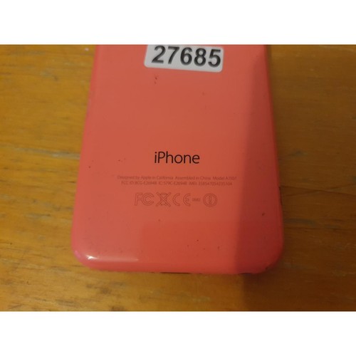 Apple iPhone 5C A1507 Smartphone Pink 4.0" LCD Screen 8MP (1GB+8GB) - For Parts - Picture 8 of 15