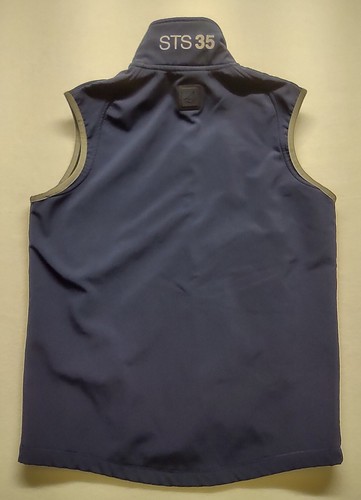 Sperry Top Sider Vest  Sider Womens Size M Blue Full Zip STS35 Fleece Lined  - Picture 13 of 16