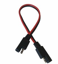 2 Pin Heavy Duty 12" 16 GA Gauge Power Cord Cable Quick Disconnect Wire Harness