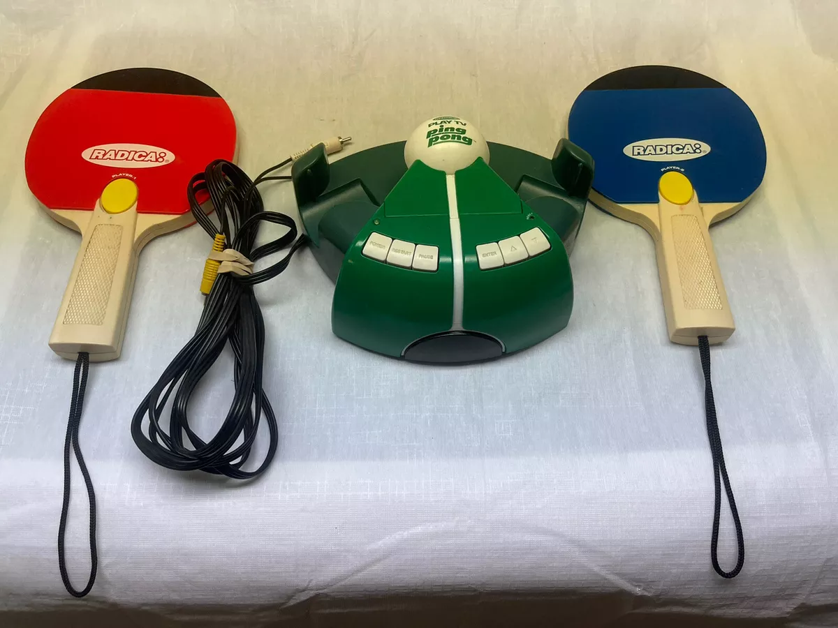 Vintage Radica Play TV Ping-pong Game 2000