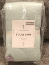 NEW Pottery Barn Kids Gemma Mermaid Standard Quilted Sham, Fish, Ocean, Aqua