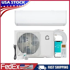 9000 BTU 24SEER Mini Split Air Conditioner & Heat Pump Inventer AC w/ Kit R454B