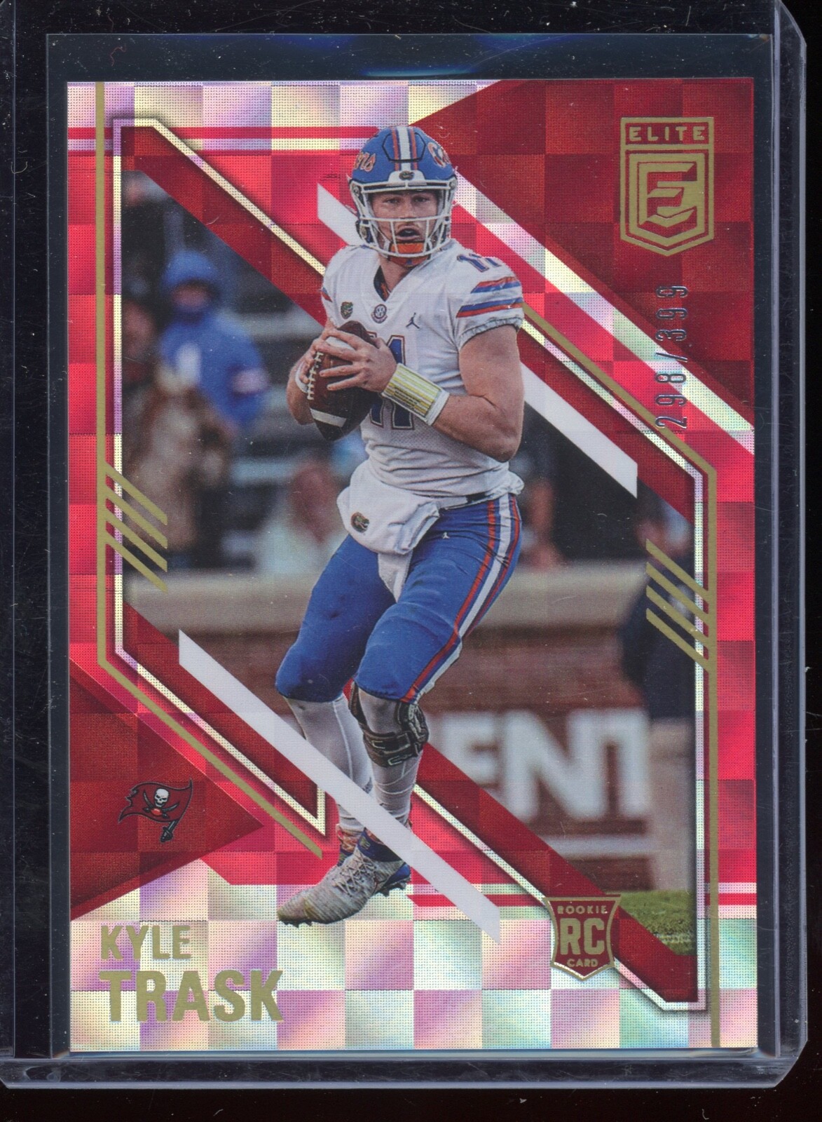 2021 Panini Donruss Elite Rookies Red /399 Kyle Trask #106 Rookie RC