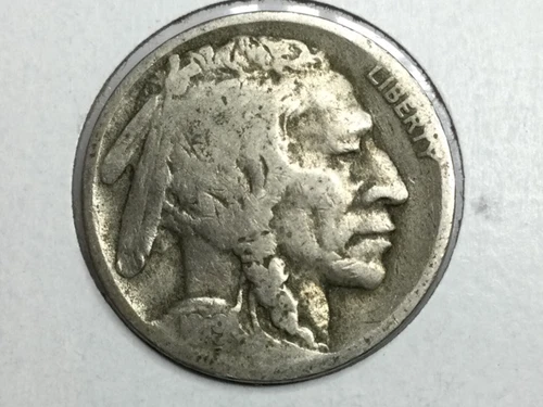 1919-D Buffalo Nickel in good/very good