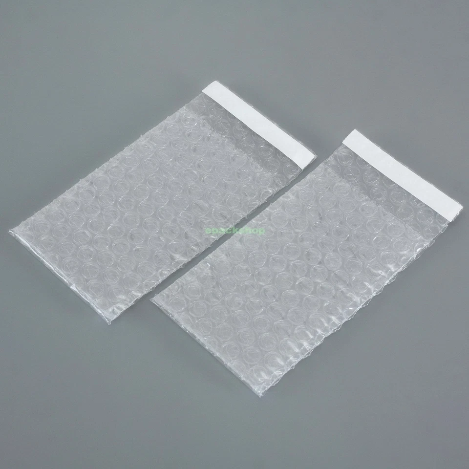 Clear Self Seal Bubble Pouches Envelopes Packing Bag 3.5" x 7.5"_90 x 190+25mm - Image 4 of 4