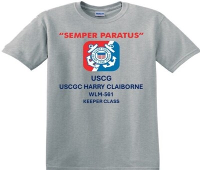 USCGC HARRY CLAIBORNE  WLM-561* KEEPER CLASS *SHIRTS.USCG OFFICIALLY LICENSED