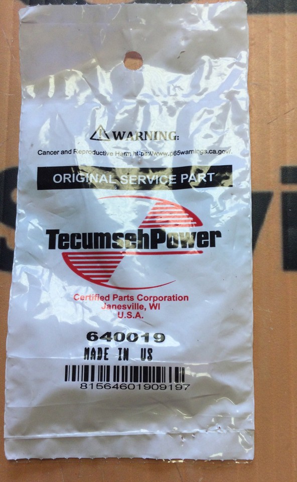 Genuine Tecumseh 640019 Carburetor Main Nozzle Tube OEM eBay