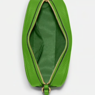 Brand New Coach Pebble Leather Bag Jamie Wristlet Handbag C9932