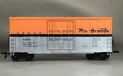 Bachmann - Denver & Rio Grande Western - 40' Hi-Cube Box Car + Wgt # 60649