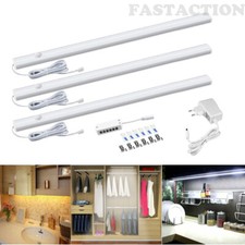 LED Under Cabinet Cupboard Counter Light Bar PIR Motion Sensor Home Kitchen lamp