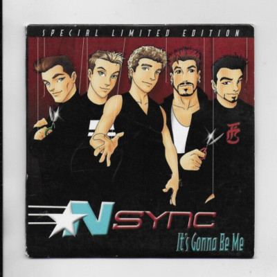 It's Gonna Be Me CD Single N'Sync CD Slipcase RARE Special Limited Edition