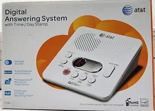 Digital Answering Machine w/Time/Day Stamp by AT&T, 60 Min., Record Time #1740