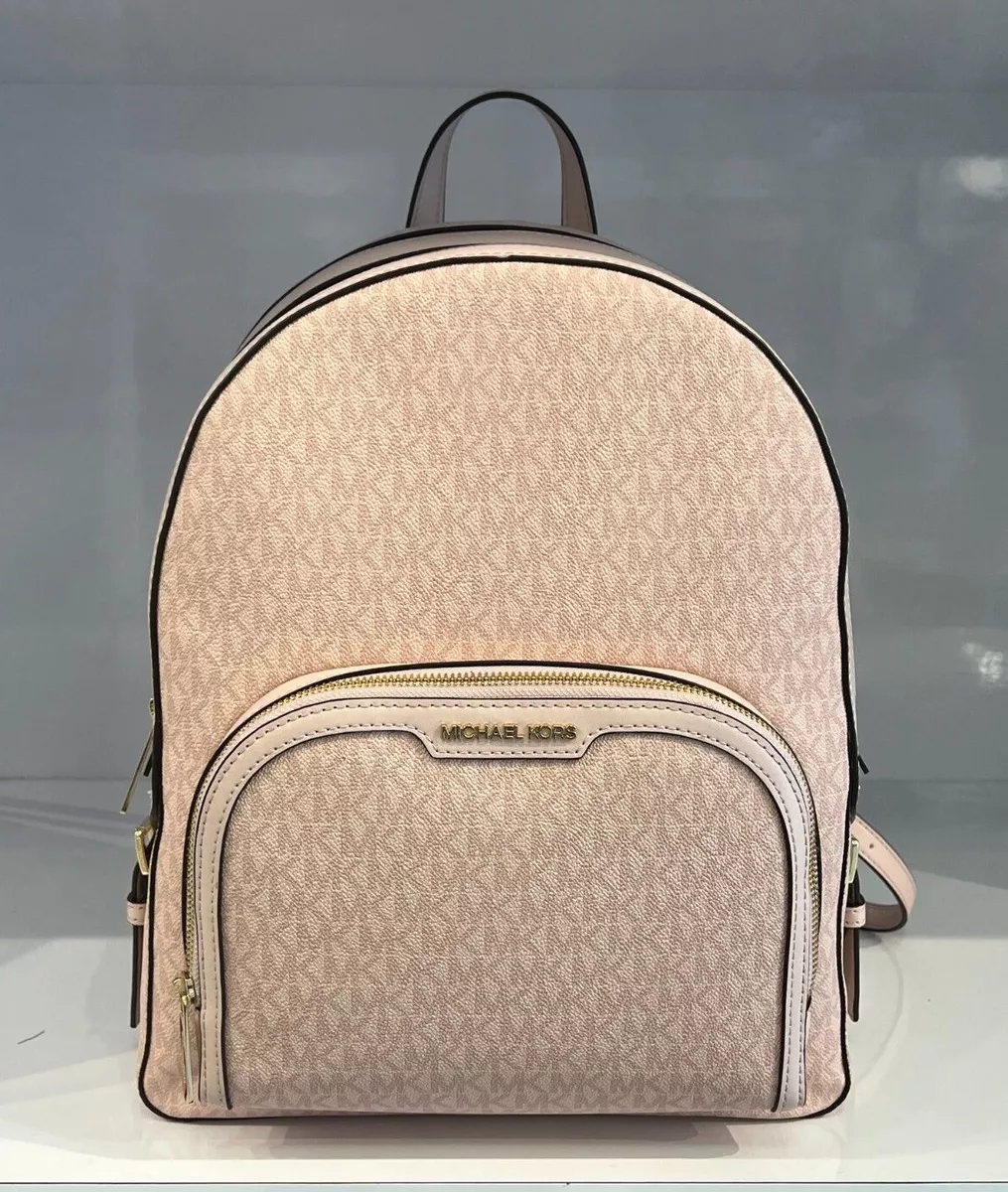 Michael Kors Large Jaycee Backpack DK Powder Blush Pink MK