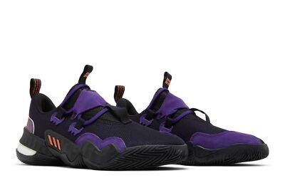 Adidas Men\'s Trae Young 1 Black Team College Purple Sneakers Size 14 adidas Trae Young 1  main image 3