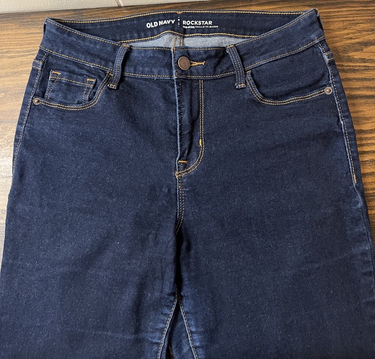 Old Navy Rockstar Super Skinny Jeans Women S Size 2025