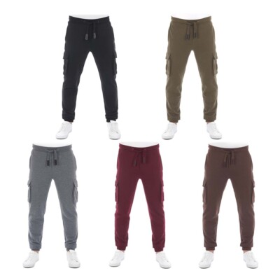riverso Jogginghose Herren lang RIVLars Slim Fit Trainingshose Cargo Jogger