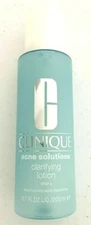 Clinique Acne Solutions Clarifying lotion 6.7 oz Salicylic Acid Step 2