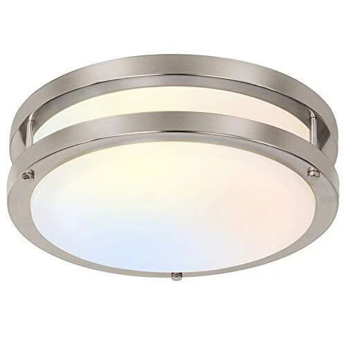 13 inch Flush Mount LED Ceiling Light Fixture 2700K 3000K 3500K 4000K 5000K
