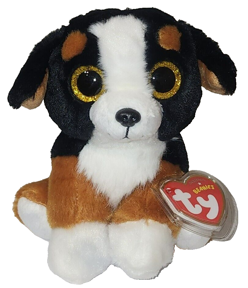 Ty Beanie Baby ROSCOE the Bernese Mountain Dog (6 Inch) NEW