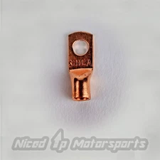 Sky High Car Audio 8 Gauge Copper Lugs 1/4" Singles