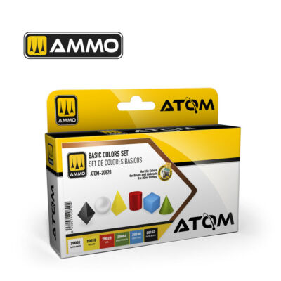 Ammo MIG ATOM-20820 - ATOM Basic Colors Set - Neu