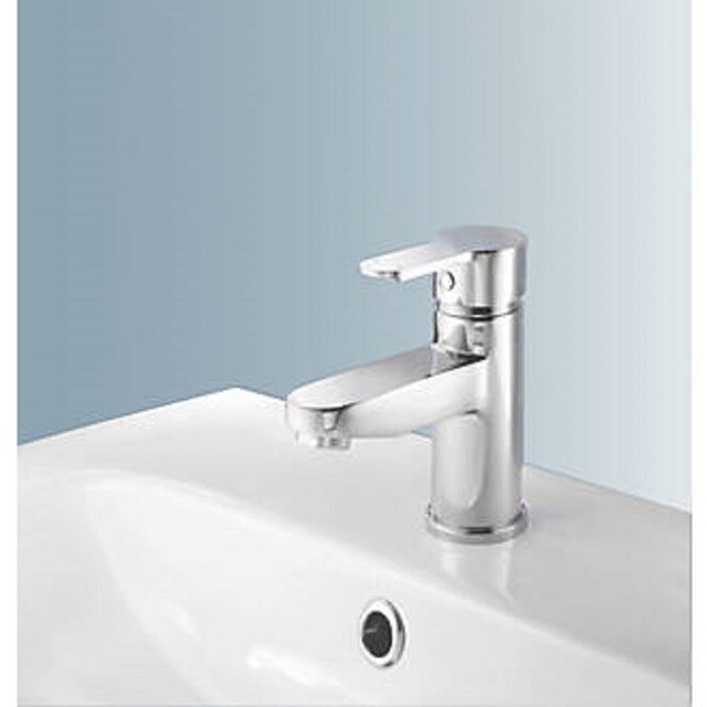 Swirl Elevate Eco Mono Basin Mixer Bathroom Tap With Popup Waste for
