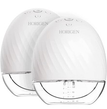 Horigen 2Pcs Wearable Electric Breast Pumps Kit Hands-Free Portable XN/MD-2267A