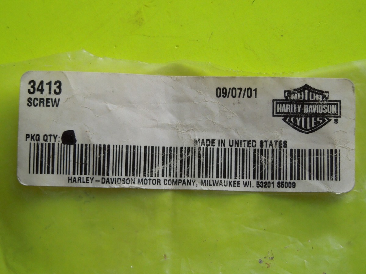 1 NOS OEM Harley Davidson 5/16