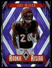 2017 Panini Phoenix #RR-19 Joe Mixon Rookie Rising Purple #/75