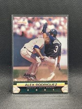 2001 Topps Stadium Club Alex Rodriguez Seattle Mariners #50 MLB Baseball