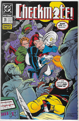 Checkmate Comic 20 Copper Age First Print 1989 Paul Kupperberg Erwin Vey DC .